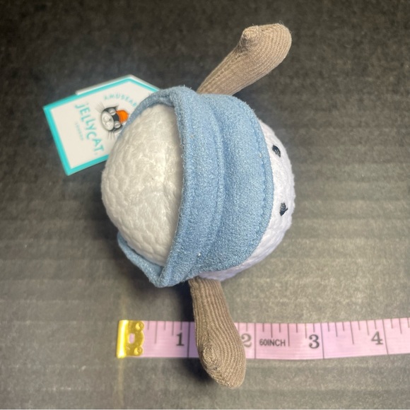 RETIRED BNWT JELLYCAT AMUSEABLE SPORTS GOLFBALL MINI PLUSH ADORABLE! - Picture 6 of 9